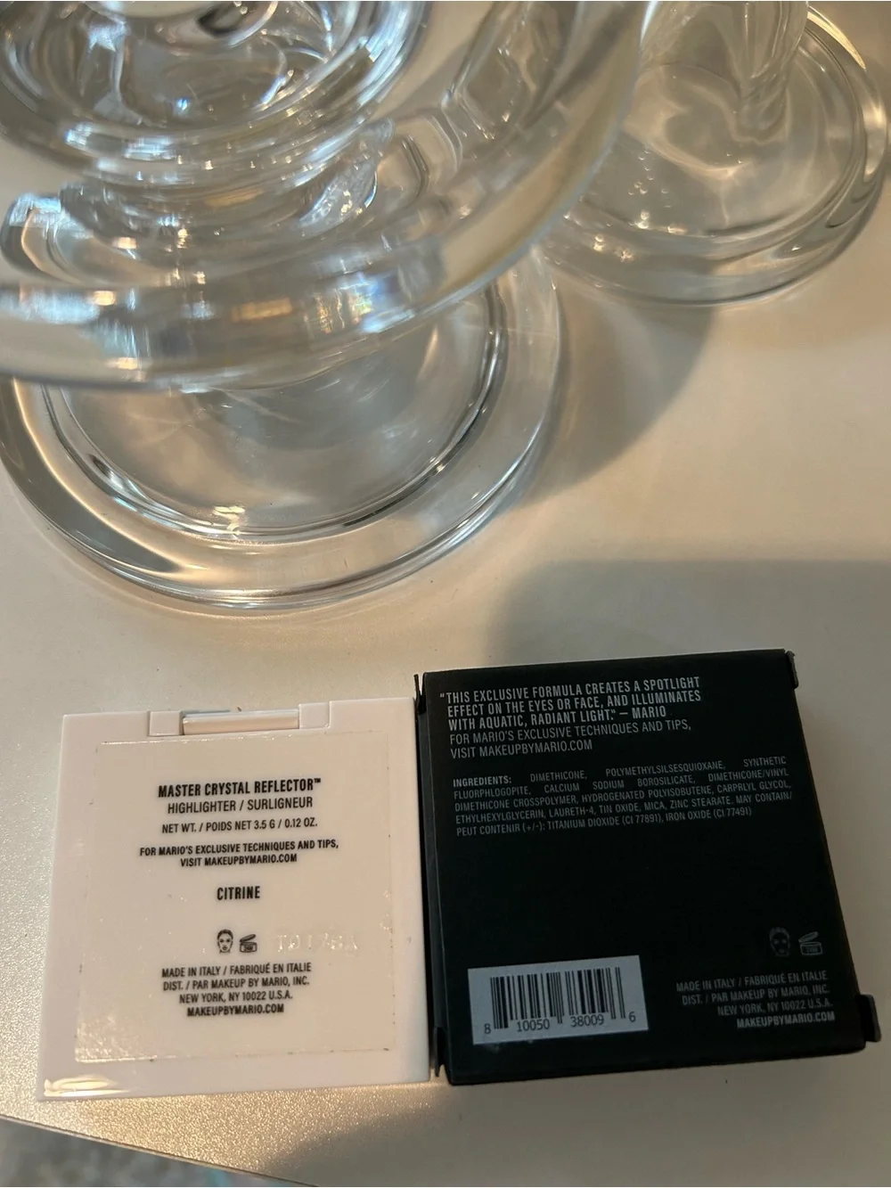 ✨ MAKEUP BY MARIO Master Crystal Reflector | Citrine | Full Size | New in Box
